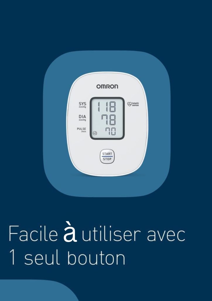 omron X2 tensiometre basic simple